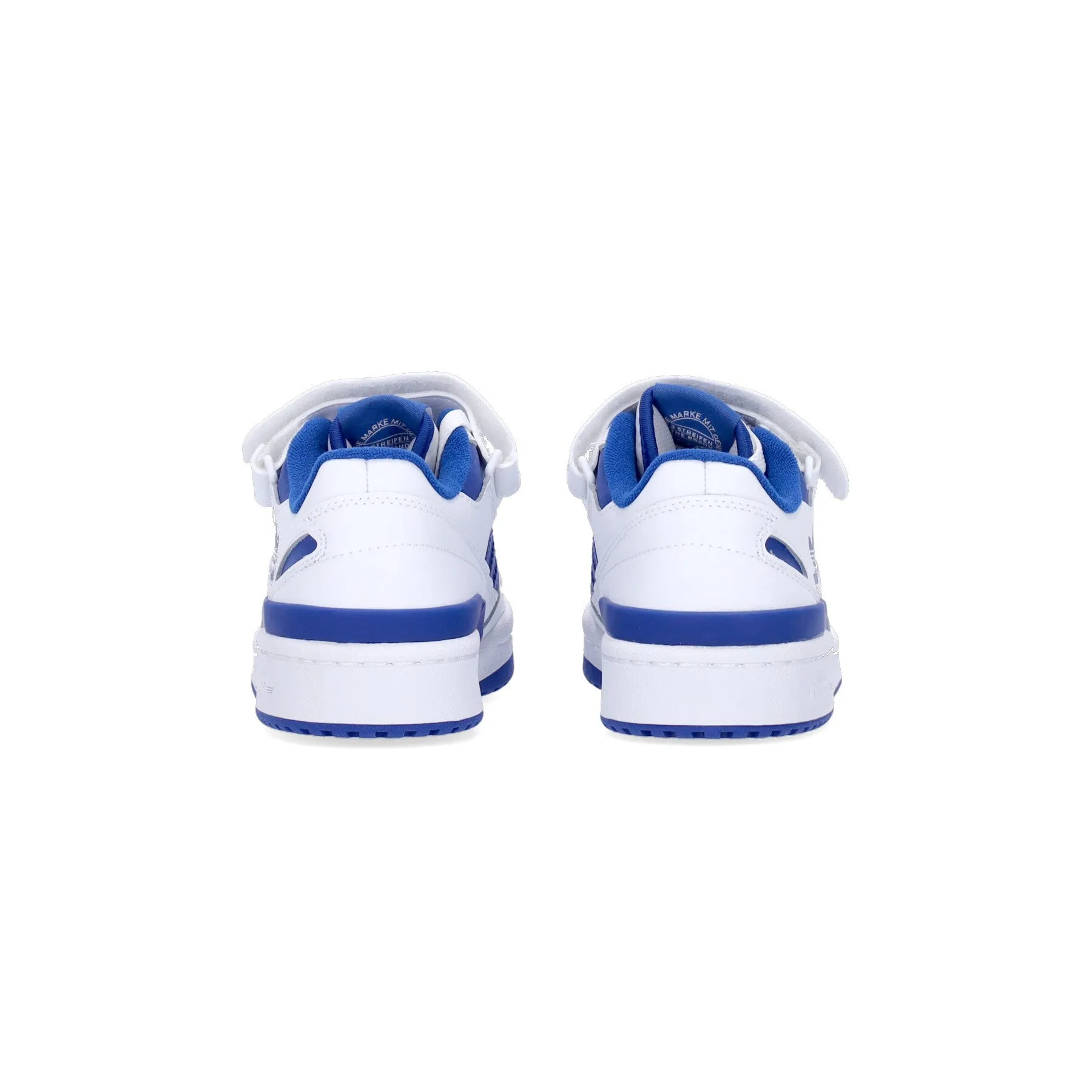 Scarpa Bassa Ragazzo Forum Low J Cloud White/royal Blue/cloud White