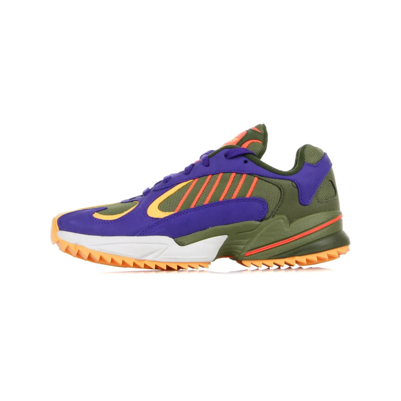 Scarpa Bassa Uomo Yung-1trail Raw Khaki/solar Red