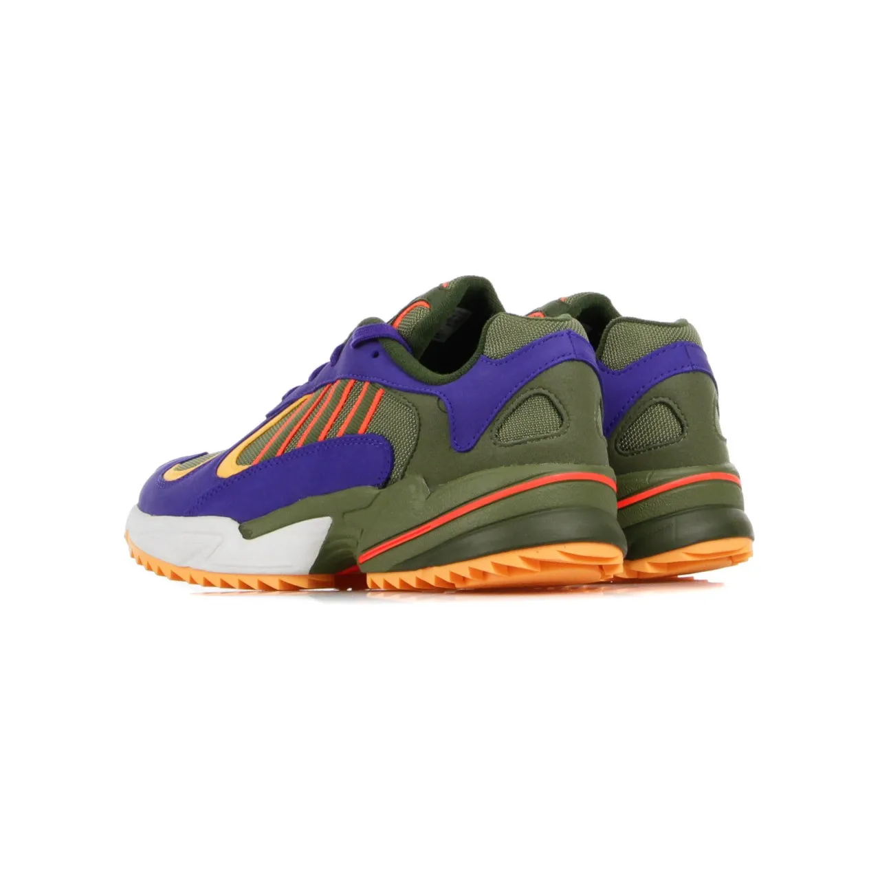 Scarpa Bassa Uomo Yung-1trail Raw Khaki/solar Red
