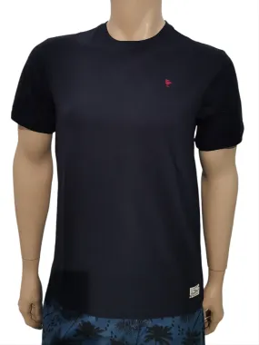 T-shirt Smithy'S basic con logo piccolo blu Art:101
